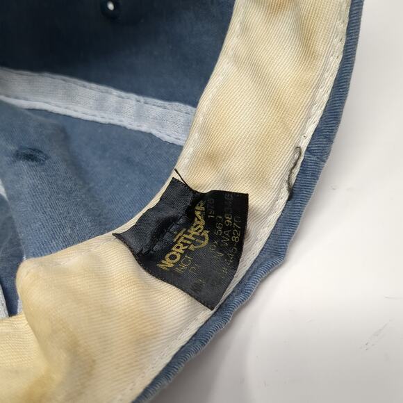 Rickey And Associates Juneau Alaska Slideback Hat Blue One Size North Star - Picture 9 of 9